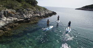 Red Paddle Co RIDE 10'8"x34" Inflatable Stand Up Paddle Board 2016