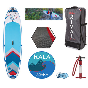 HALA RIVAL ASANA Inflatable SUP (10'6" x 34" x 6")