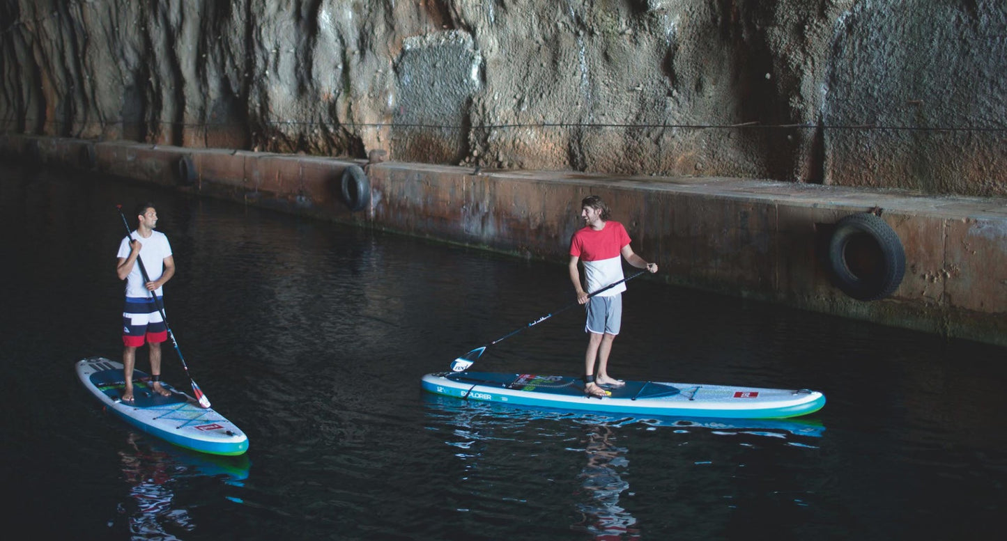 Red Paddle Co EXPLORER 12'6"x32" Inflatable Stand Up Paddle Board 2016