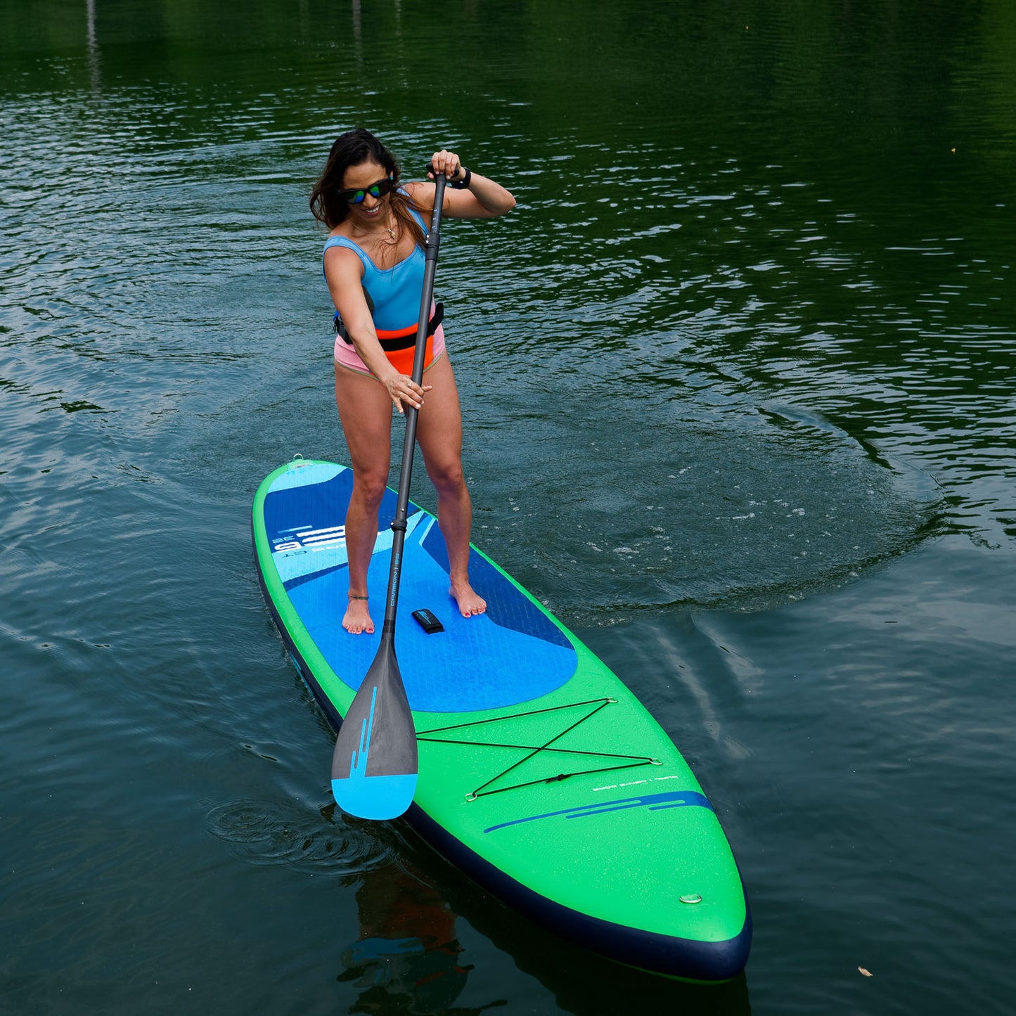 ERS CARBON 95 SUP PADDLE - 3 PIECE OR 1 PIECE OPTION (GEN-3) - BLUE