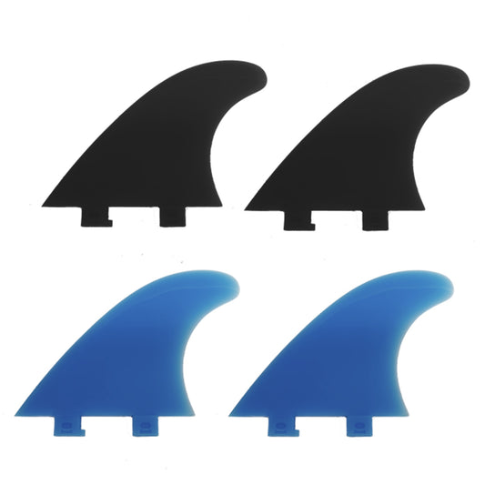 ERS SIDE FIN KIT - 2 BLUE FLEX + 2 BLACK HARD FINS