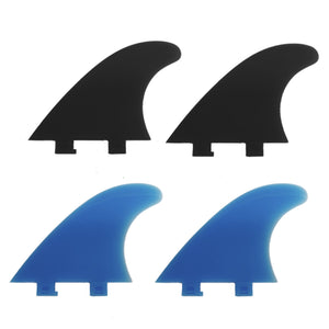 ERS SIDE FIN KIT - 2 BLUE FLEX + 2 BLACK HARD FINS