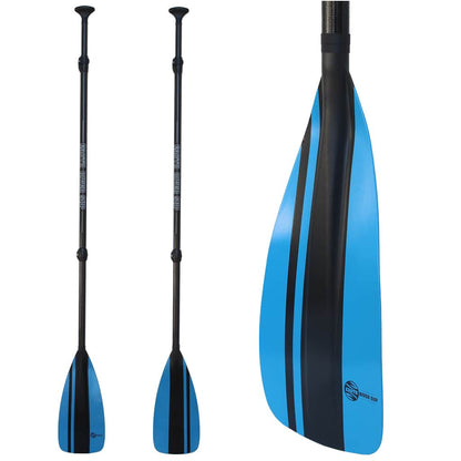 Earth River SUP NRF Blade + CARBON Shaft 3 Piece Travel Paddle