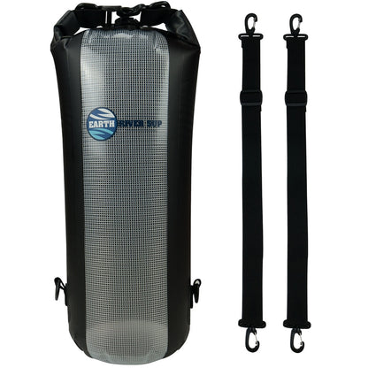 Earth River SUP Dry Bag With Backpack Straps and Translucent Window