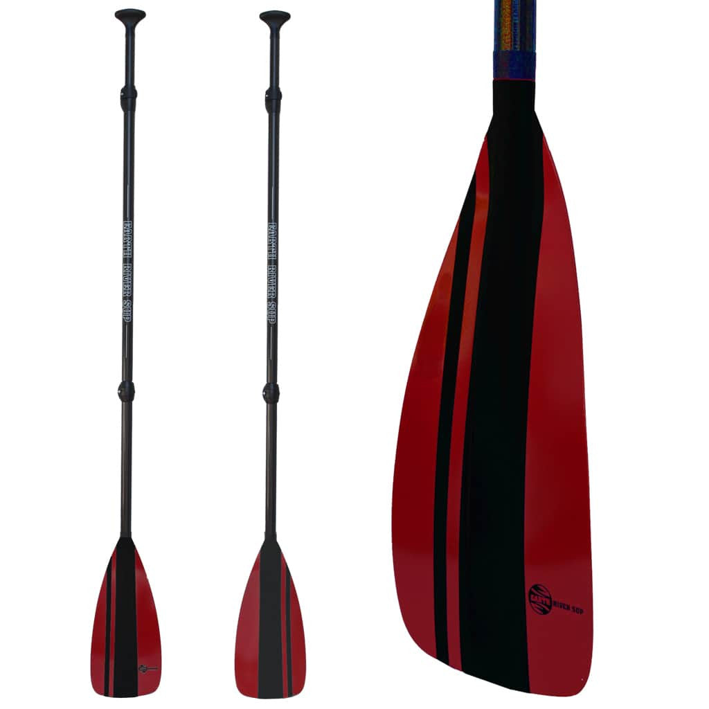 Earth River SUP NRF Blade + CARBON Shaft 3 Piece Travel Paddle