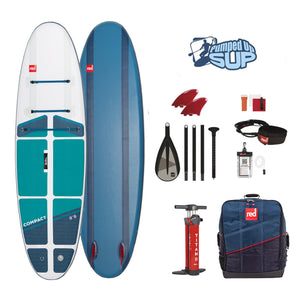 Red Paddle Co 9'6 COMPACT Inflatable Travel SUP Package 2022