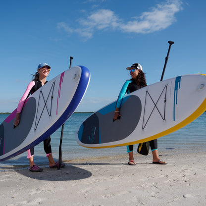 Earth River SUP DECK 9-6 S3 (GEN 3) AQUA Inflatable Paddle Board (9'6"x31"x5")