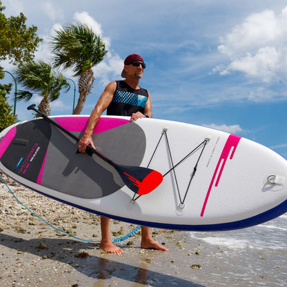 Earth River SUP DECK 9-6 S3 (GEN 3) MAGENTA Inflatable Paddle Board (9'6"x31"x5")