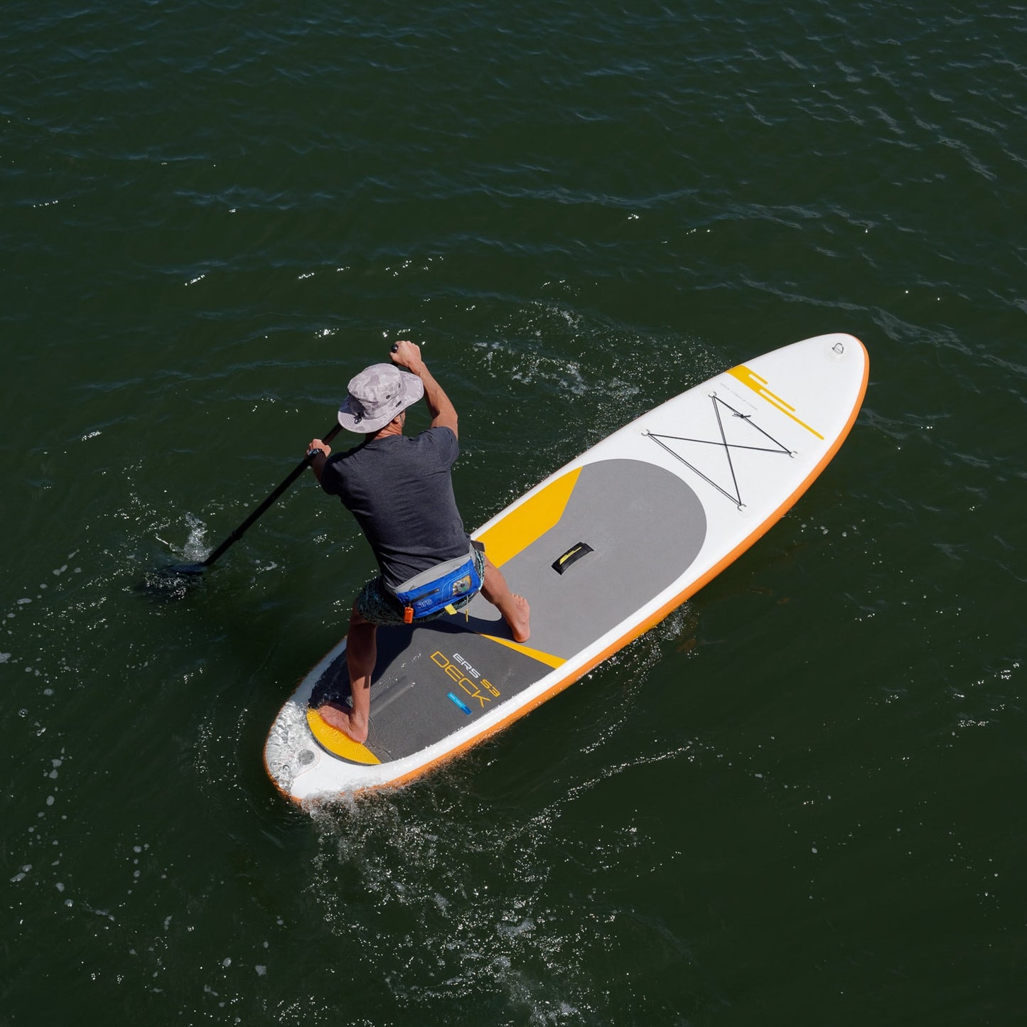 Earth River SUP DECK 10-7 S3 (GEN 3) ORANGE Inflatable Paddle Board (10'7"x32"x5")