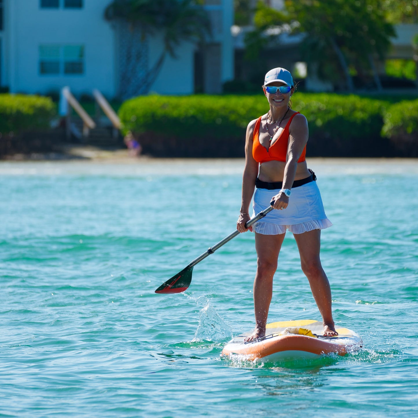 Earth River SUP DECK 10-7 S3 (GEN 3) ORANGE Inflatable Paddle Board (10'7"x32"x5")