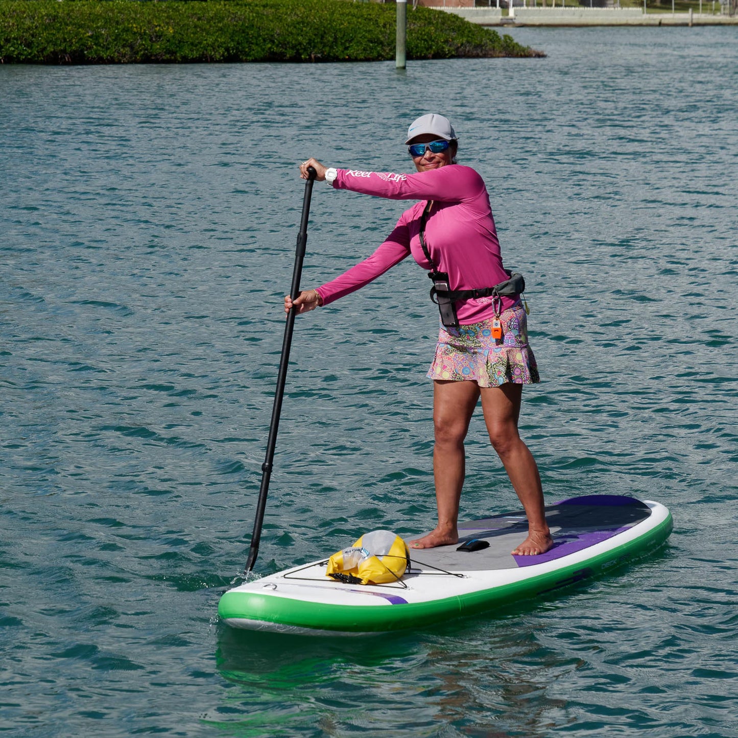 Earth River SUP DECK 10-7 S3 (GEN 3) PURPLE Inflatable Paddle Board (10'7"x32"x5")
