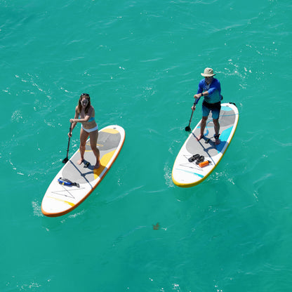 Earth River SUP DECK 10-7 S3 (GEN-3) AQUA Inflatable Paddle Board (10'7"x32"x5")