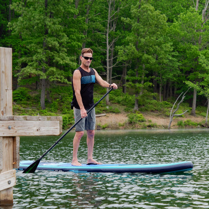 Earth River SUP DUAL 10-7 S3 (GEN 3) AQUA Inflatable Paddle Board (10'7"x32"x5")