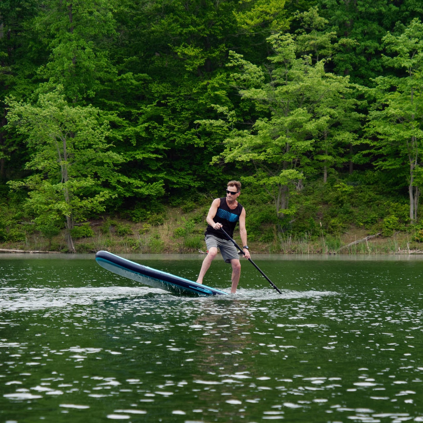 Earth River SUP DUAL 10-7 S3 (GEN 3) AQUA Inflatable Paddle Board (10'7"x32"x5")