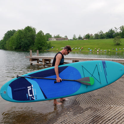 Earth River SUP DUAL 10-7 S3 (GEN 3) AQUA Inflatable Paddle Board (10'7"x32"x5")