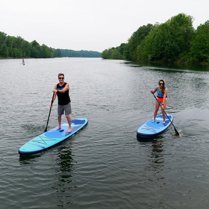 Earth River SUP DUAL 10-7 S3 (GEN 3) AQUA Inflatable Paddle Board (10'7"x32"x5")