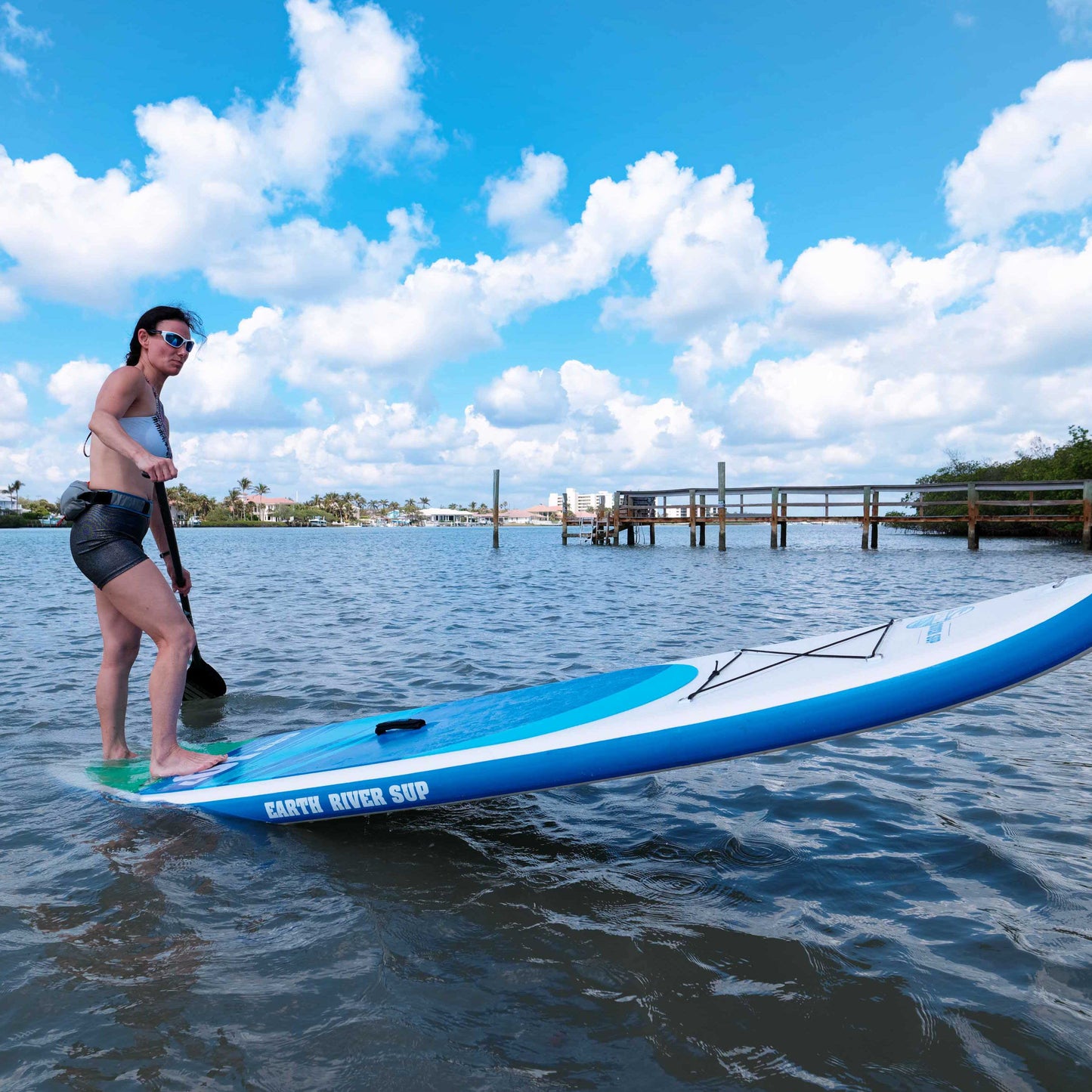Earth River SUP 10-7 SKYLAKE BLUE™ Inflatable Paddle Board 2019/2020 (10'7"x32"x5")