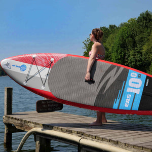 Earth River SUP 10-0 V3 Inflatable Paddle Board 2019/2020 (10'0"x33"x6") RED