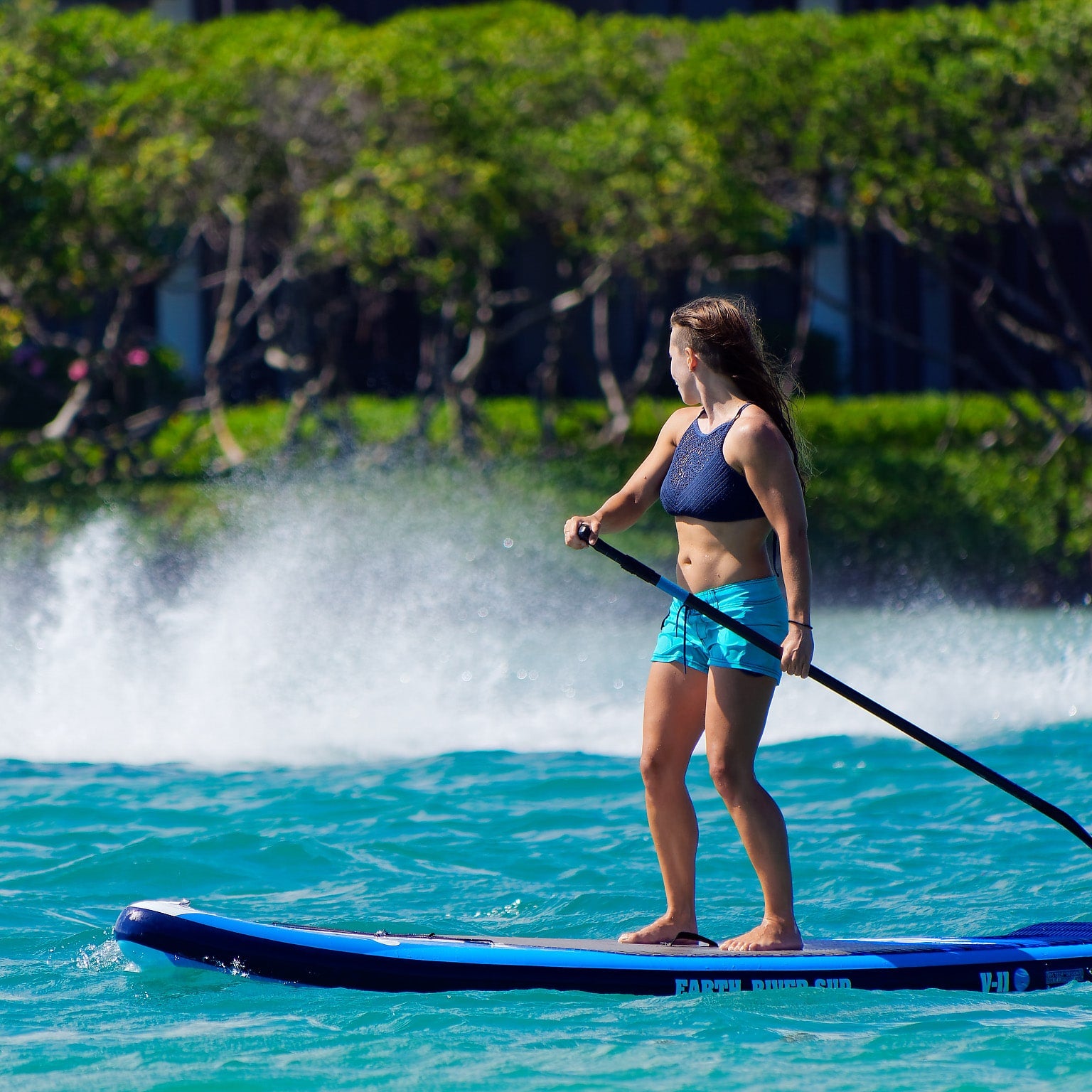 Earth River SUP 10-0 V3 Inflatable Paddle Board 2019/2020 (10'0"x33"x6") BLUE