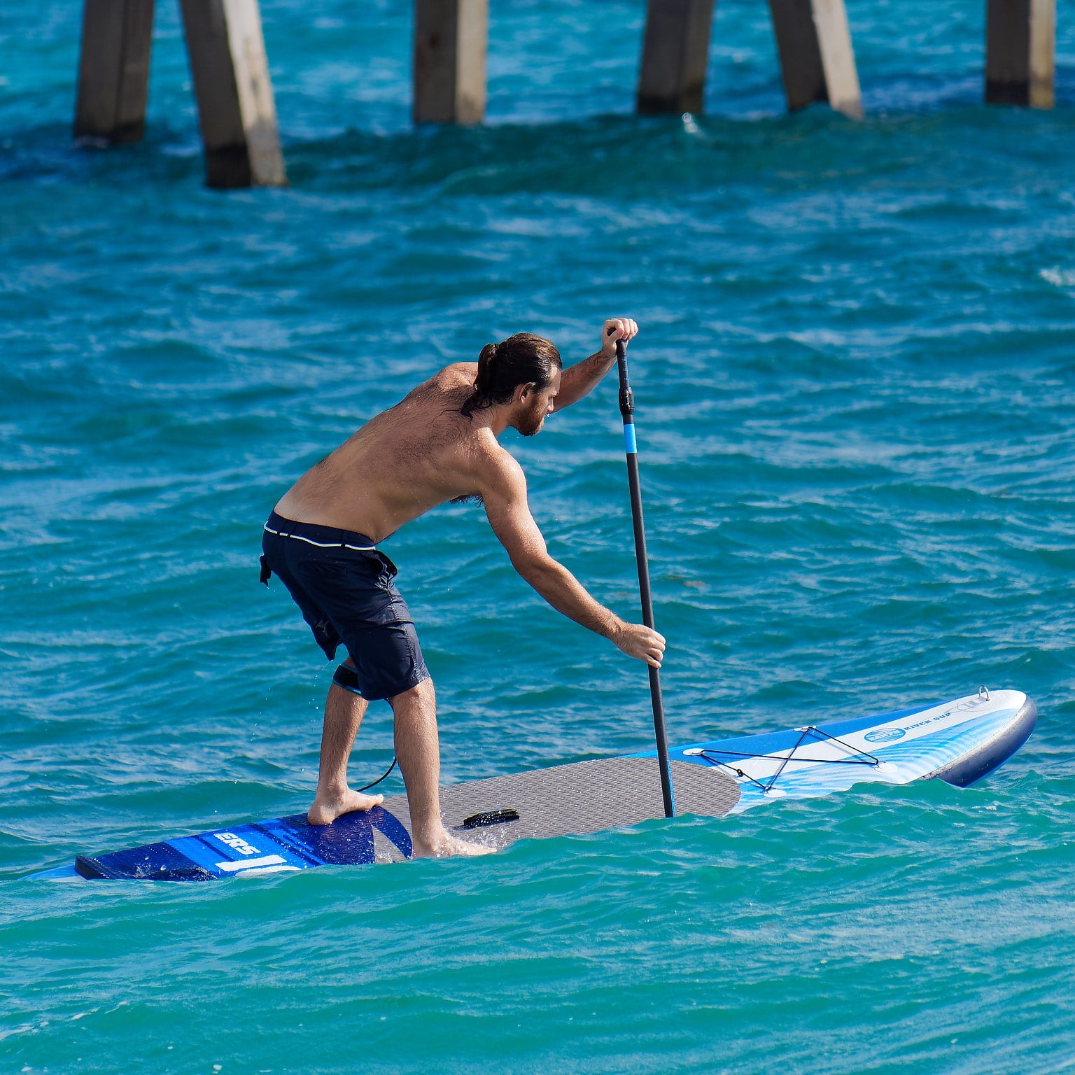 Earth River SUP 10-0 V3 Inflatable Paddle Board 2019/2020 (10'0"x33"x6") BLUE