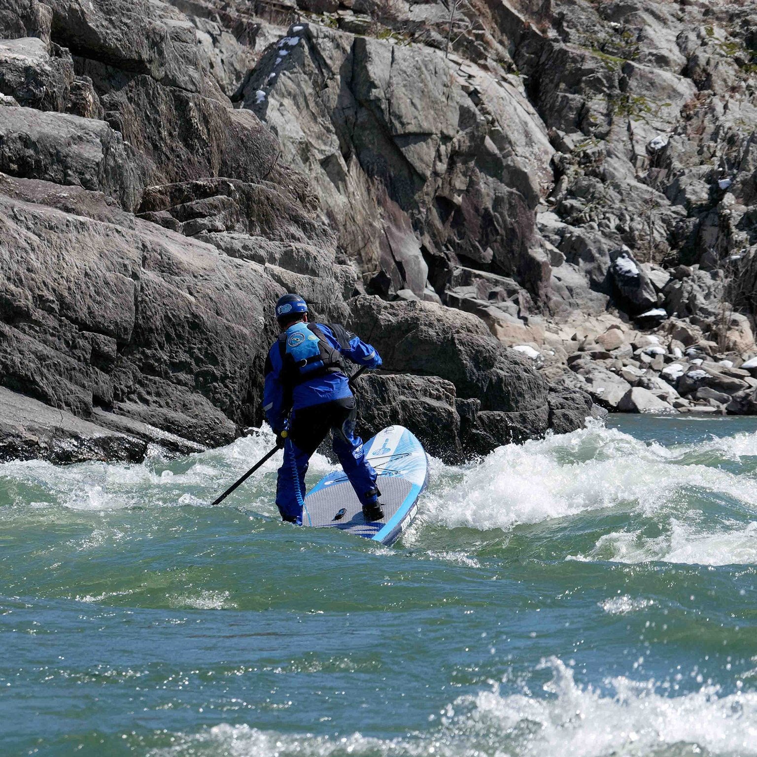 Earth River SUP 10-0 V3 Inflatable Paddle Board 2019/2020 (10'0"x33"x6") BLUE