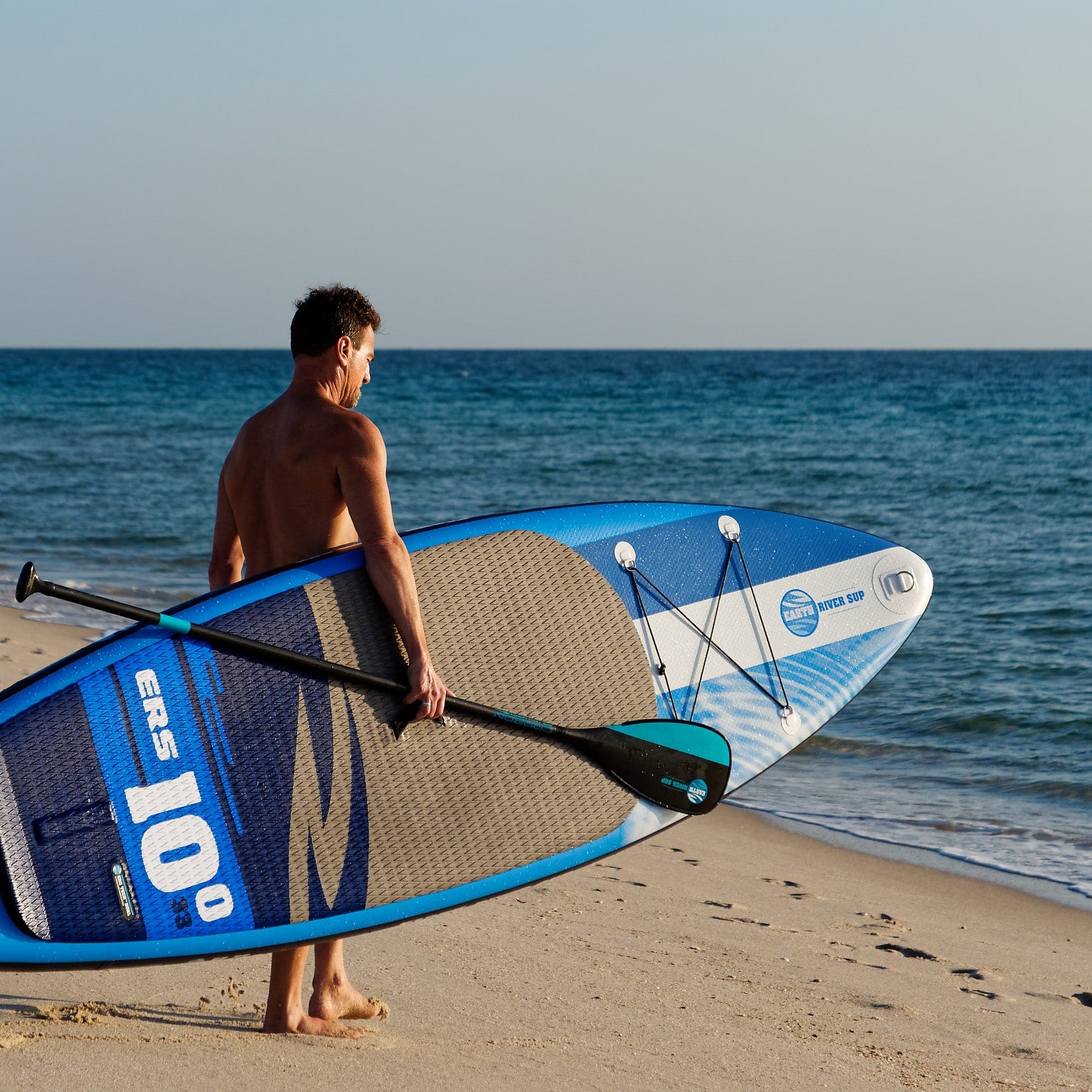 Earth River SUP 10-0 V3 Inflatable Paddle Board 2019/2020 (10'0"x33"x6") BLUE