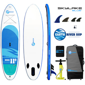 Earth River SUP 11-0 SKYLAKE BLUE™ Inflatable Paddle Board 2019/2020 (11'0"x34"x5") - RESERVED