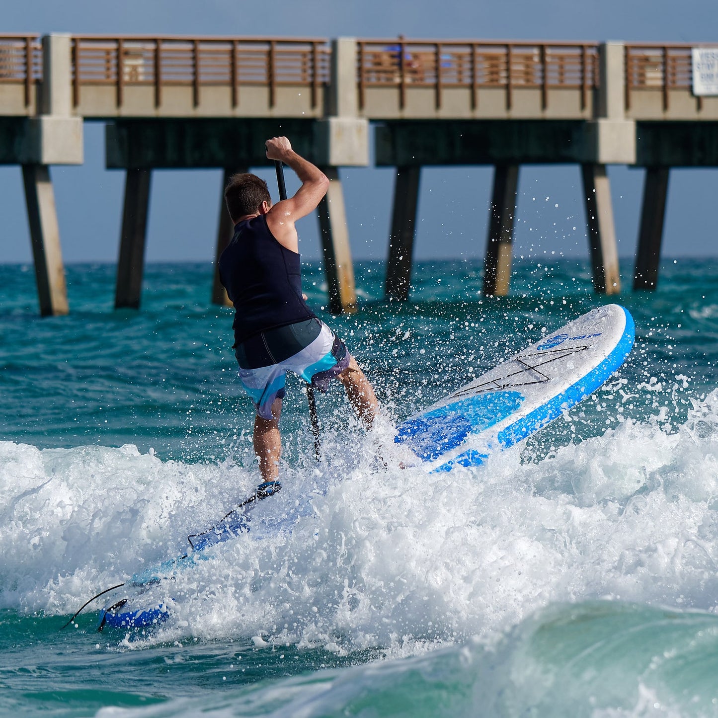 Earth River SUP 11-0 SKYLAKE BLUE™ Inflatable Paddle Board 2019/2020 (11'0"x34"x5") - RESERVED