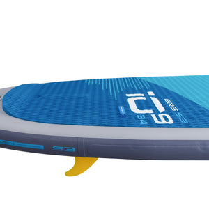 Earth River SUP DUAL 10-9 S3 AQUA GREY Inflatable Paddle Board - Open Box - RESERVED