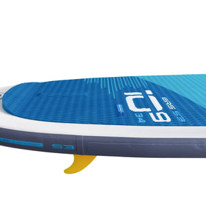 OPEN BOX Earth River SUP SKYLAKE 10-9 S3 (MODEL 2) AQUA GREY Inflatable Paddle Board - Reserved