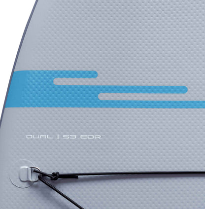 Earth River SUP DUAL 10-9 S3 (MODEL 2) AQUA GREY Inflatable Paddle Board