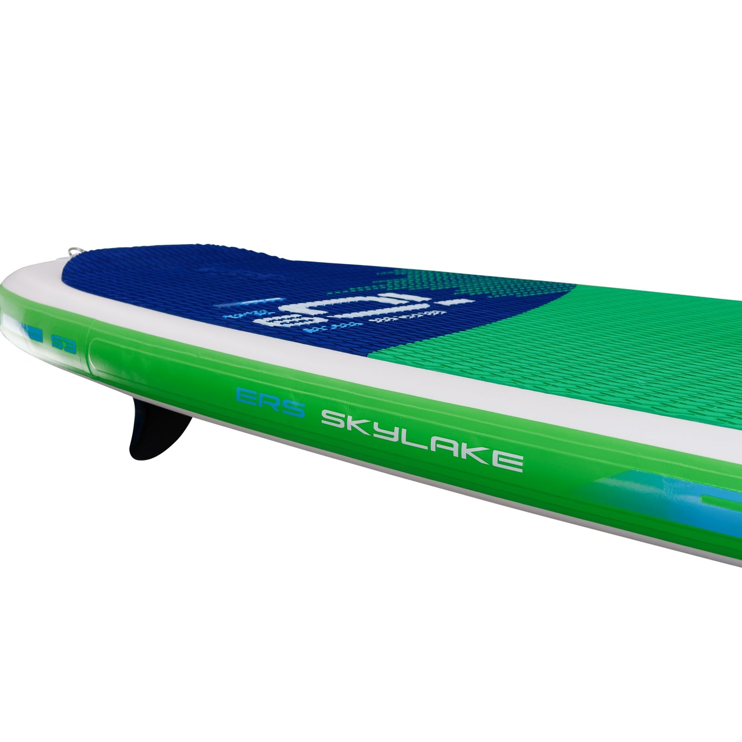 Earth River SUP SKYLAKE 10-7 S3 GREEN Inflatable Paddle Board (10'7"x32"x5" Permanent Fin Version)