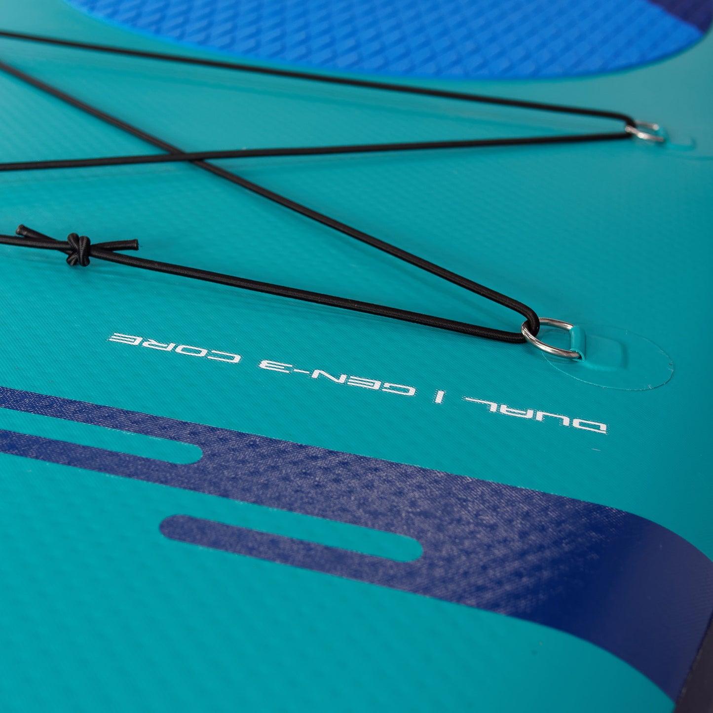 Earth River SUP DUAL 9-6 S3 (GEN 3) AQUA Inflatable Paddle Board (9'6"x31"x5")