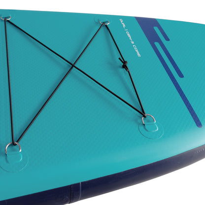 Earth River SUP DUAL 9-6 S3 (GEN 3) AQUA Inflatable Paddle Board (9'6"x31"x5")
