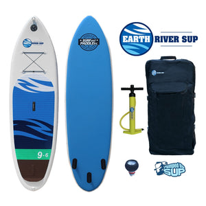 Earth River SUP 9'6"x31" Inflatable Stand Up Paddle Board 2016
