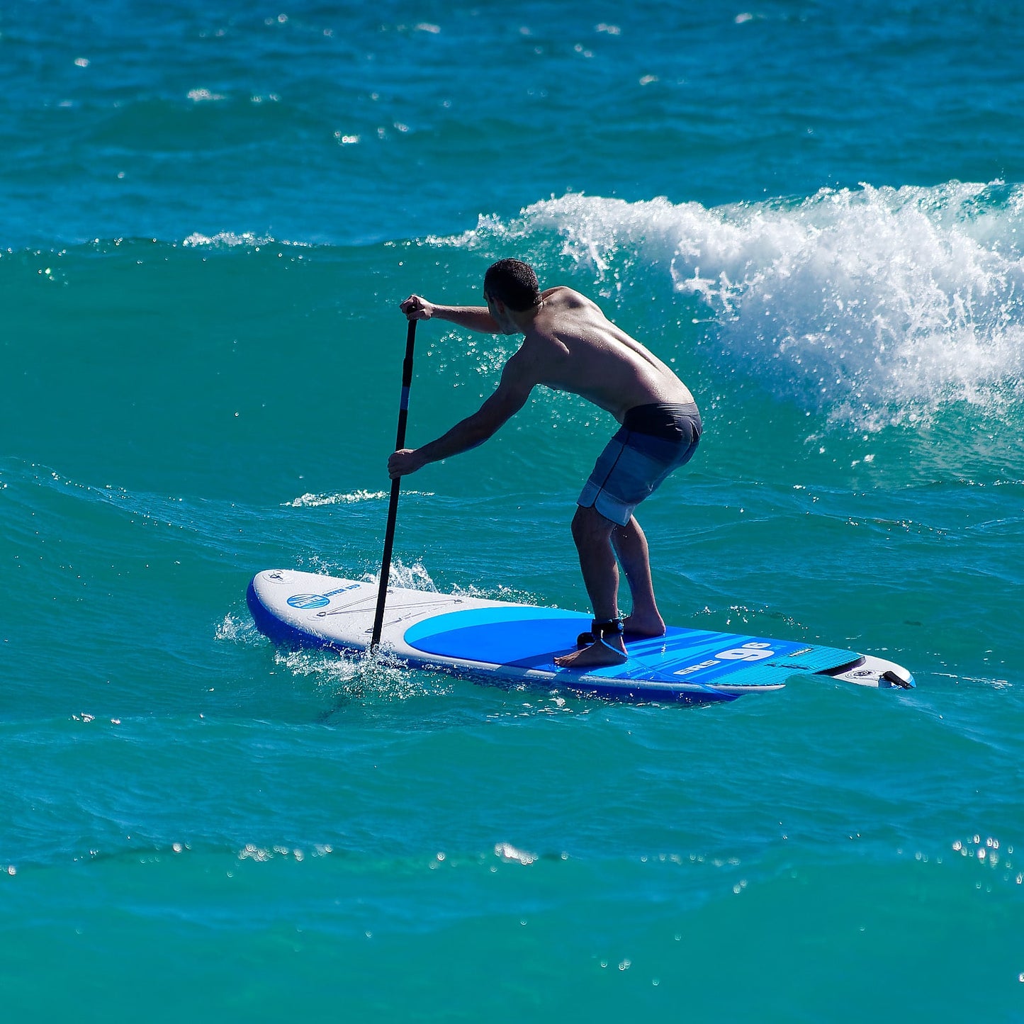 Earth River SUP 9-6 SKYLAKE BLUE™ Inflatable Paddle Board 2019/2020 (9'6"x31"x5")