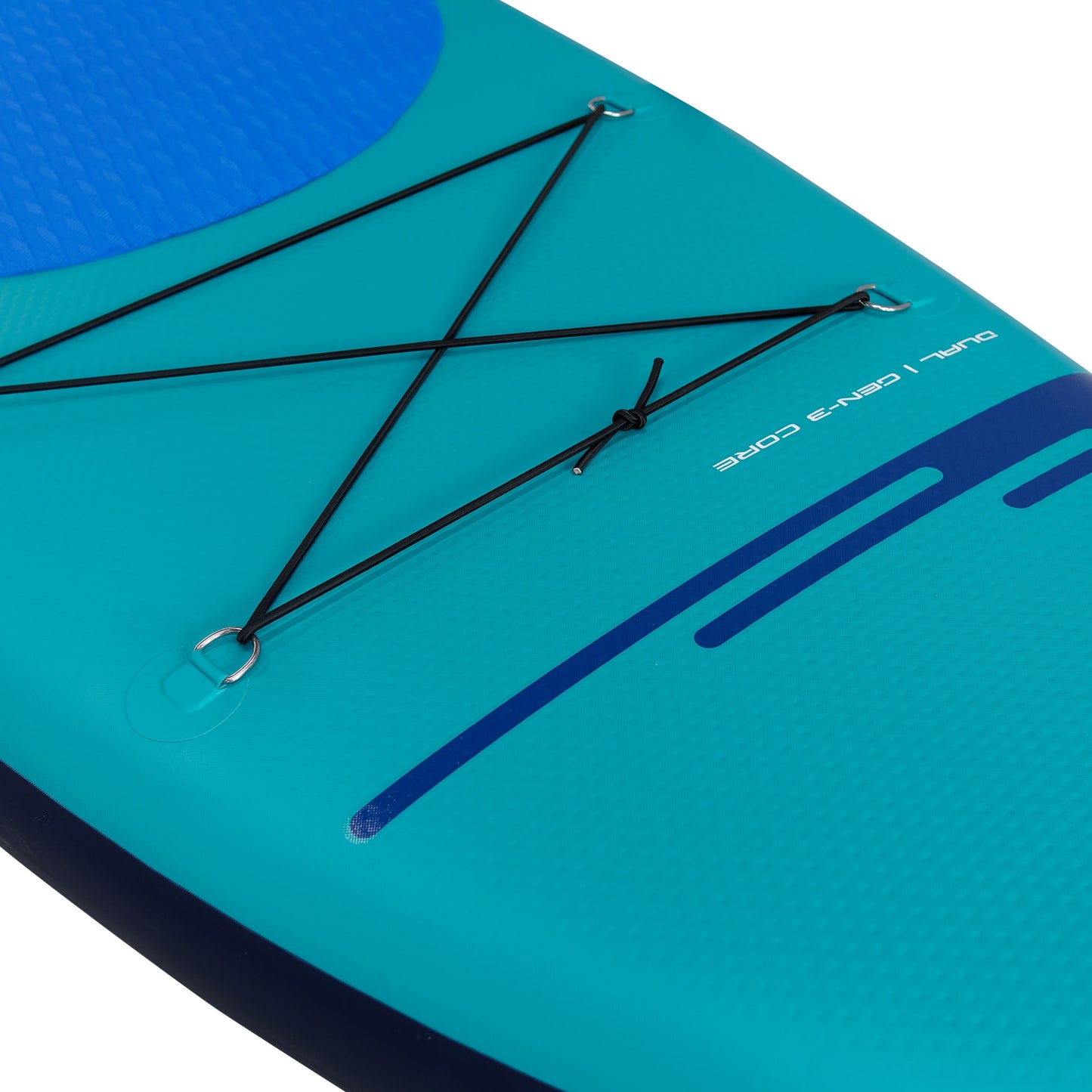 Earth River SUP DUAL 10-0 X3 (GEN 3) AQUA Inflatable Paddle Board (10'0"x33"x6")