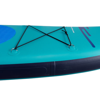 Earth River SUP DUAL 10-0 X3 (GEN 3) AQUA Inflatable Paddle Board (10'0"x33"x6")