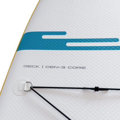 Earth River SUP DECK 9-6 S3 (GEN 3) AQUA Inflatable Paddle Board (9'6"x31"x5")