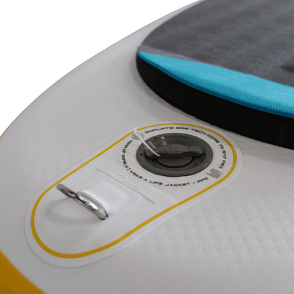 Earth River SUP DECK 10-7 S3 (GEN-3) AQUA Inflatable Paddle Board (10'7"x32"x5")