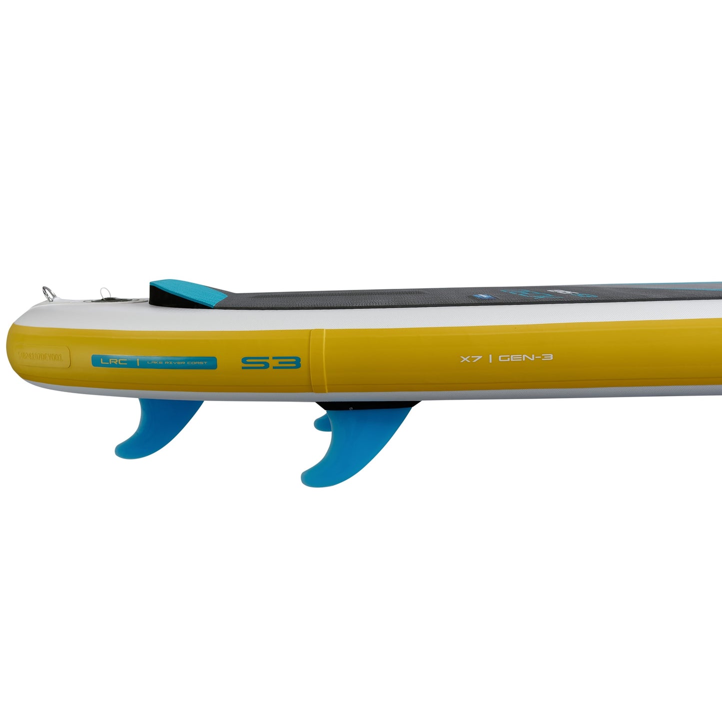 Earth River SUP DECK 9-6 S3 (GEN 3) AQUA Inflatable Paddle Board (9'6"x31"x5")