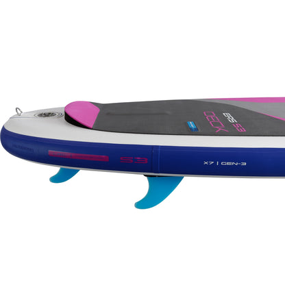 Earth River SUP DECK 9-6 S3 (GEN 3) MAGENTA Inflatable Paddle Board (9'6"x31"x5")