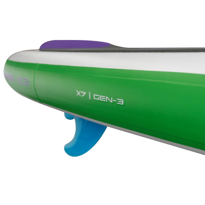 Earth River SUP DECK 10-7 S3 (GEN 3) PURPLE Inflatable Paddle Board (10'7"x32"x5")