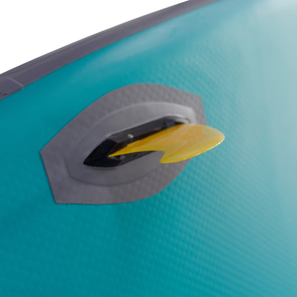 Earth River SUP DUAL 10-7 S3 (MODEL 2.1) AQUA GREY Inflatable Paddle Board (10'7"x32"x5")