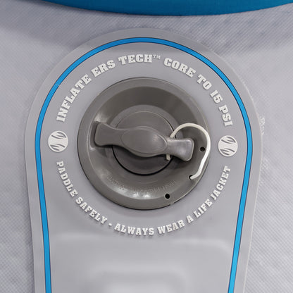 Earth River SUP DUAL 10-7 S3 (MODEL 2.1) AQUA GREY Inflatable Paddle Board (10'7"x32"x5")