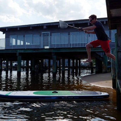 Earth River SUP SKYLAKE 10-9 S3 GREEN Inflatable Paddle Board (10'9"x34"x5" Permanent Fin Version)