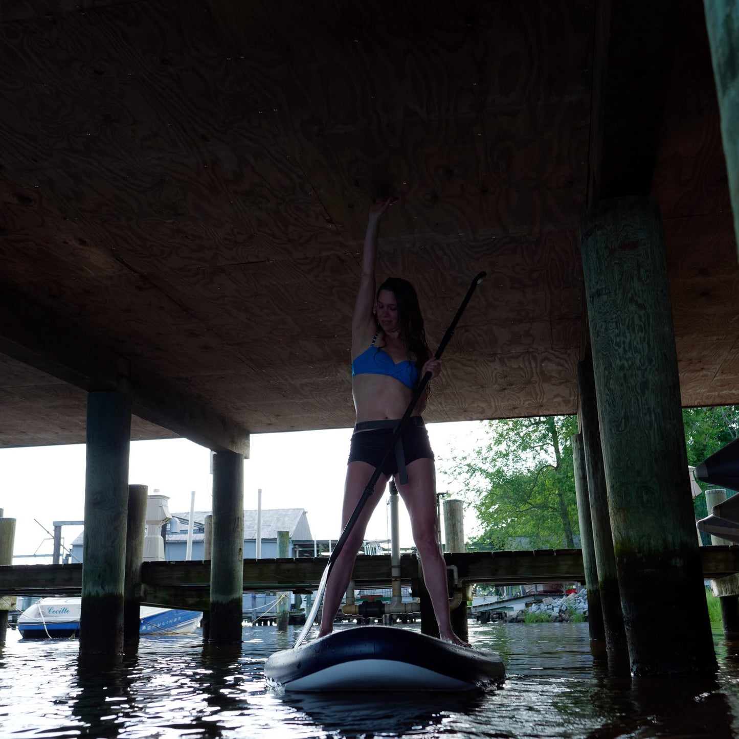 Ex-Fleet Earth River SUP SKYLAKE 10-9 S3 GREEN Inflatable Paddle Board