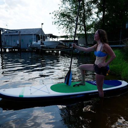 EX FLEET Earth River SUP SKYLAKE 10-7 S3 GREEN Inflatable Paddle Board