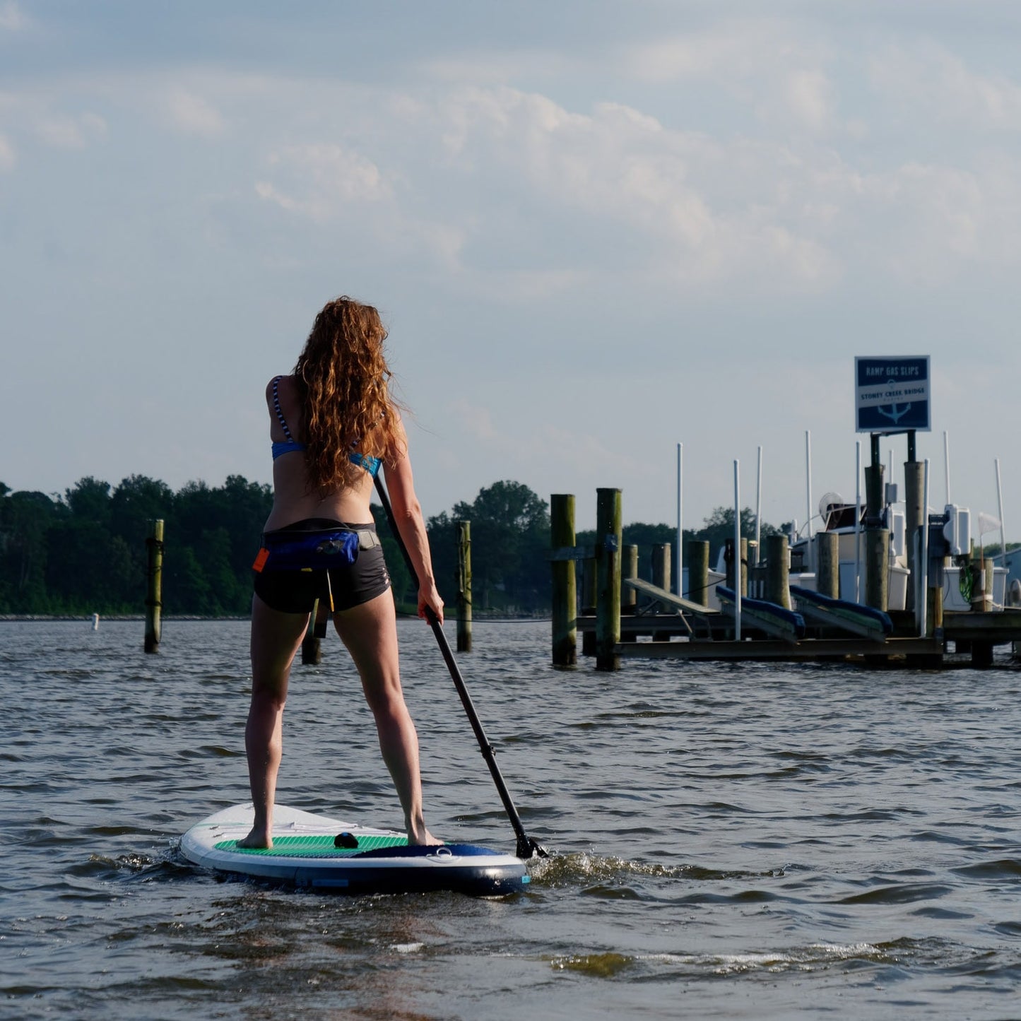 EX FLEET Earth River SUP SKYLAKE 10-7 S3 GREEN Inflatable Paddle Board