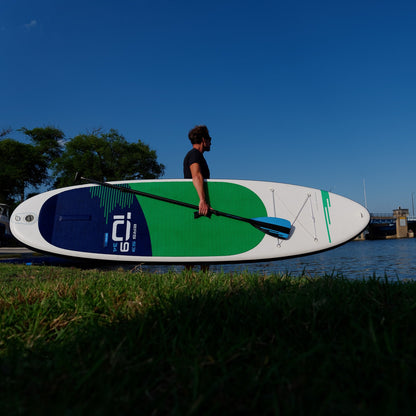 Earth River SUP SKYLAKE 10-9 S3 (Model 2) GREEN Inflatable Paddle Board